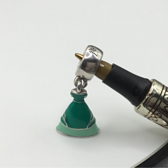 Pandora TRIO of PRINCESS GOWNs Charms! All NEW! NEVER USED! - Picture 8 of 12